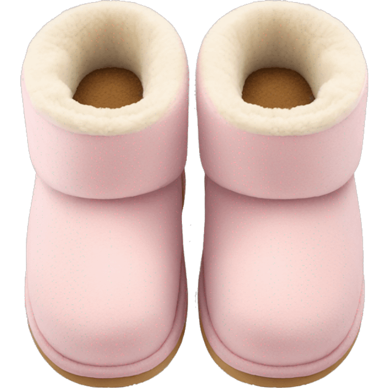 UGG slippers light pink  emoji