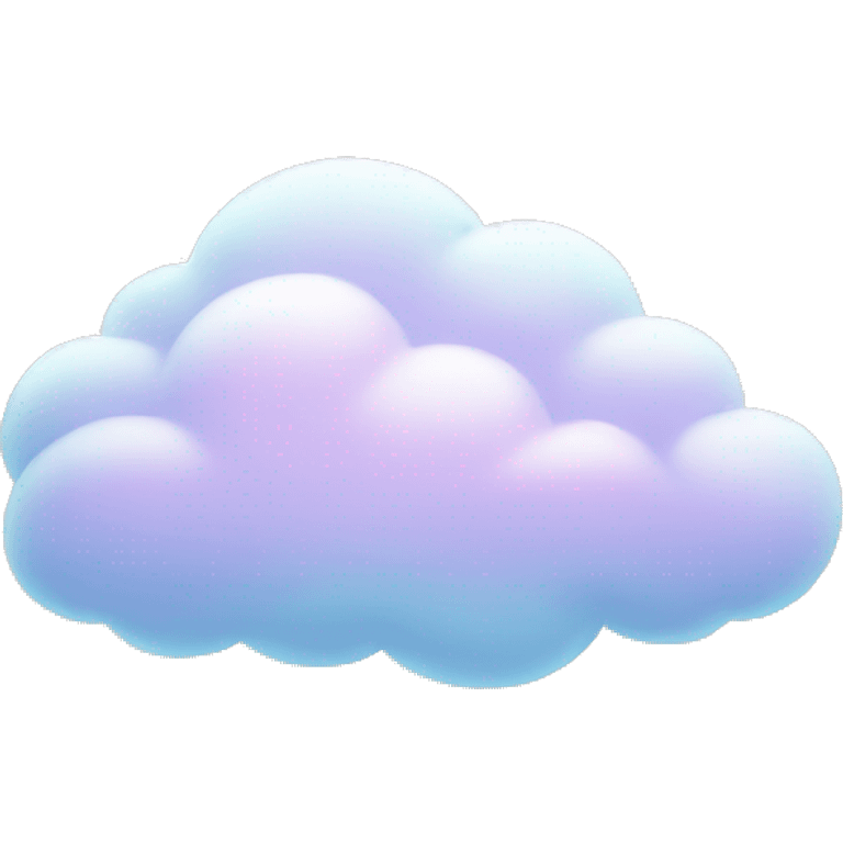 Pastel Cloud emoji