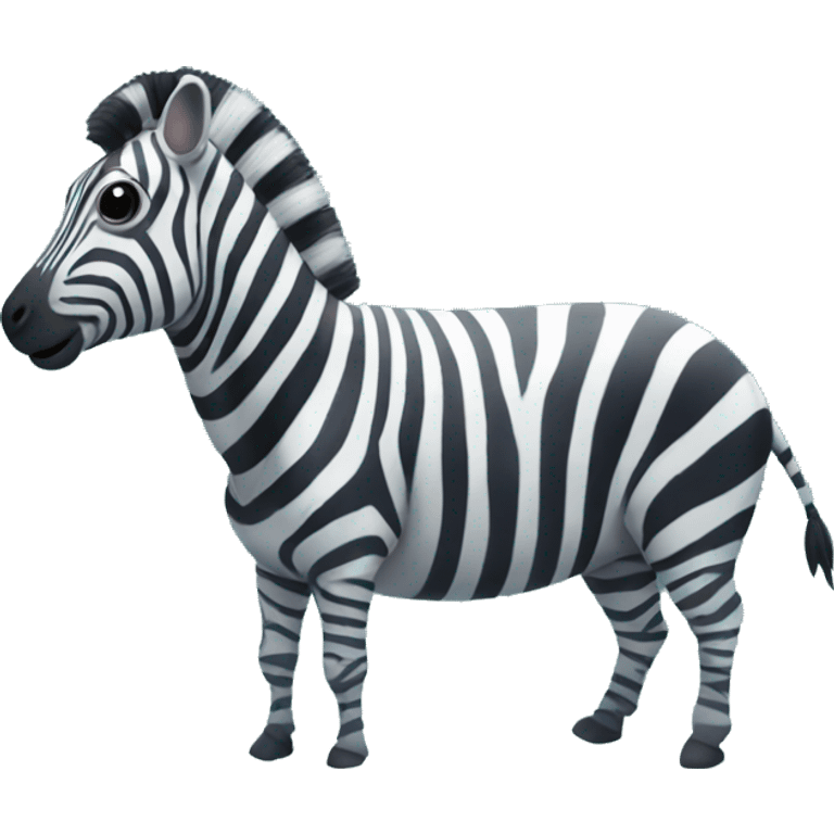 Zebra underwater  emoji