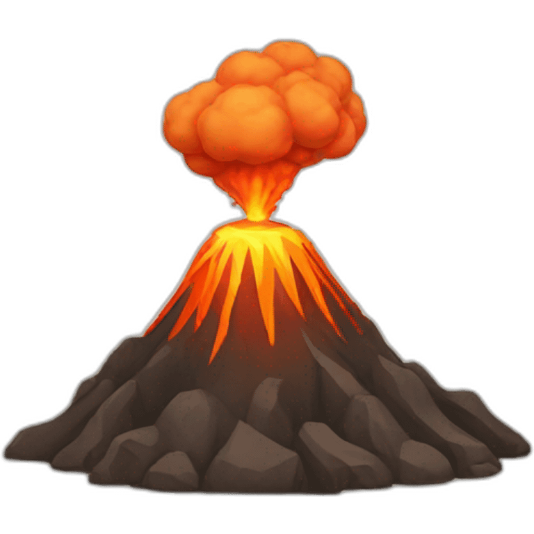 Volcano emoji