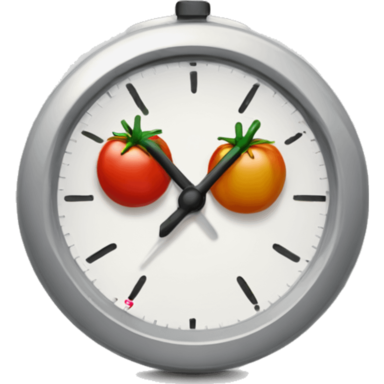 A pomodoro timer emoji emoji