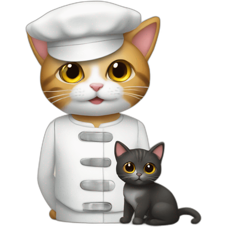 Cat and server  emoji