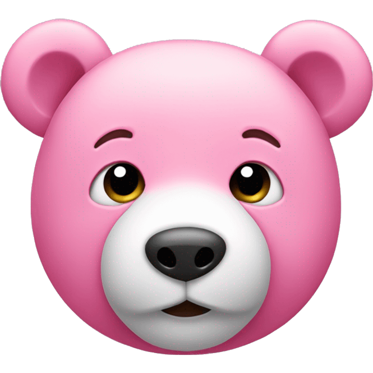 Pink teddy bear  emoji