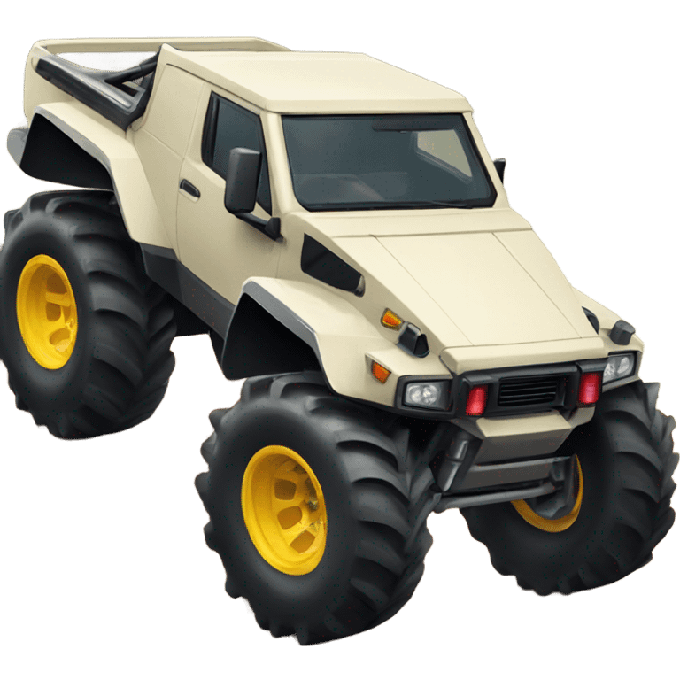 lamborghini monster truck emoji