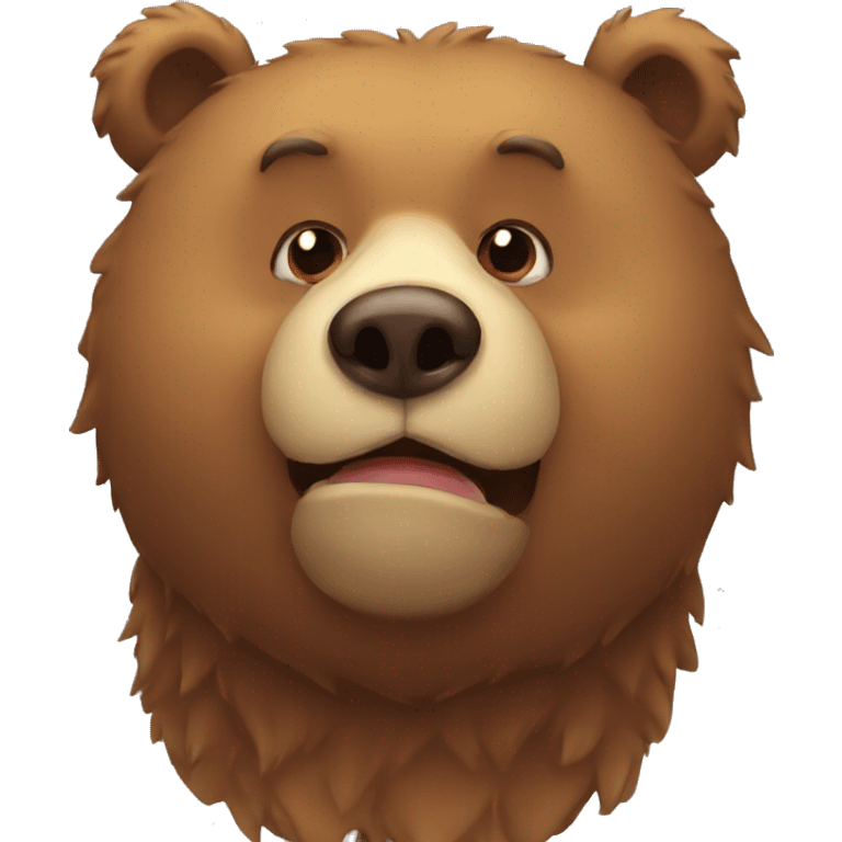 fat bear emoji