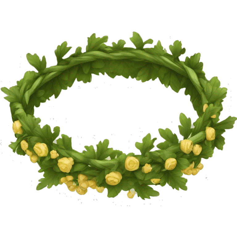 Couronne de lierre emoji