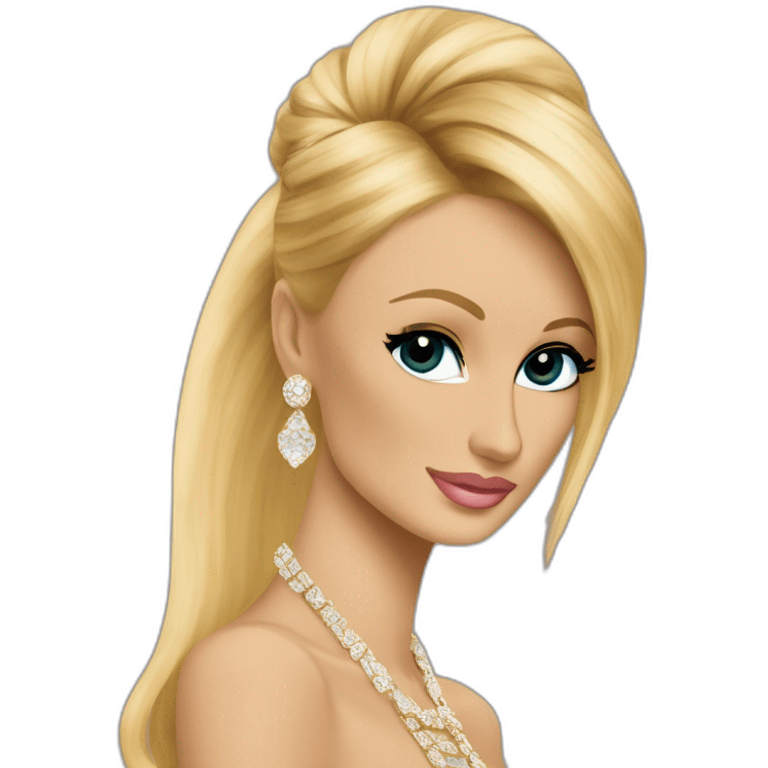 Paris Hilton Louis Vuitton emoji