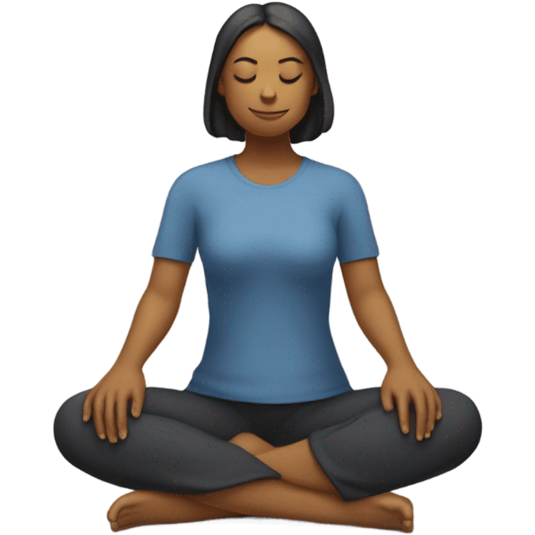 Meditation  emoji