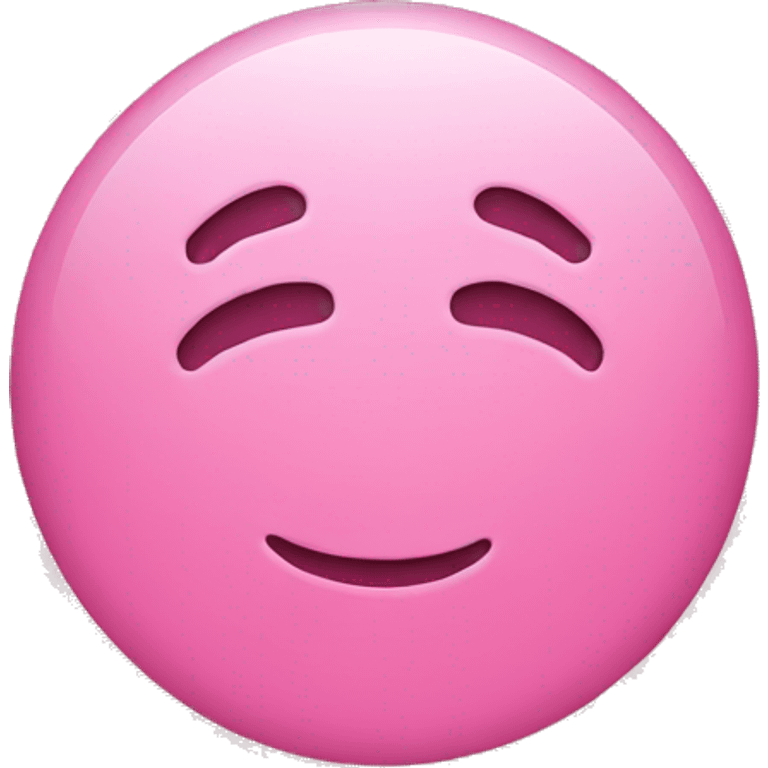 pink circle emoji