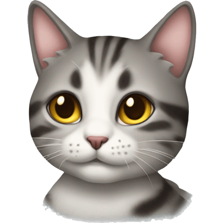 gatto uncintto libro emoji