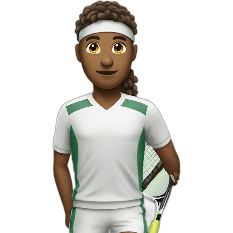 tennis player emoji