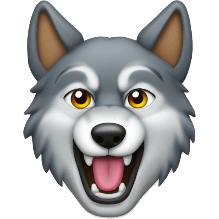 turkish wolf sign by hand emoji