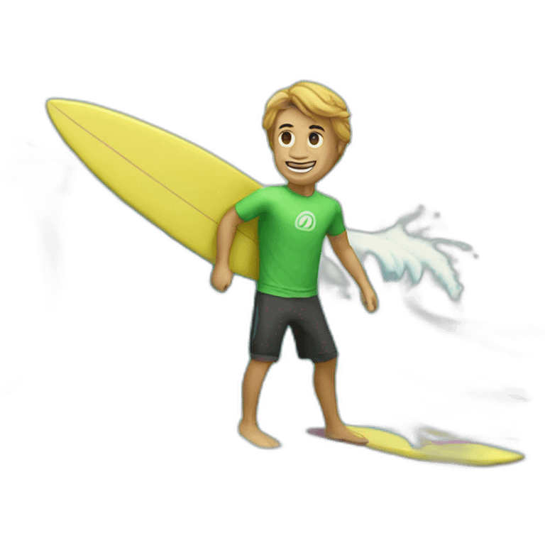 Surf emoji