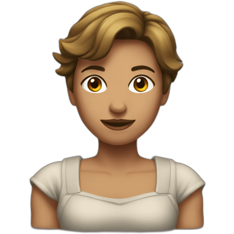 Femme musclée emoji