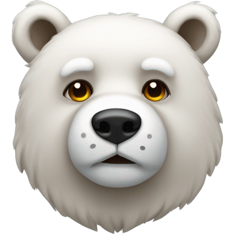 White Baer  emoji