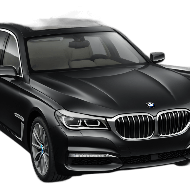 BMW 7 Series black emoji