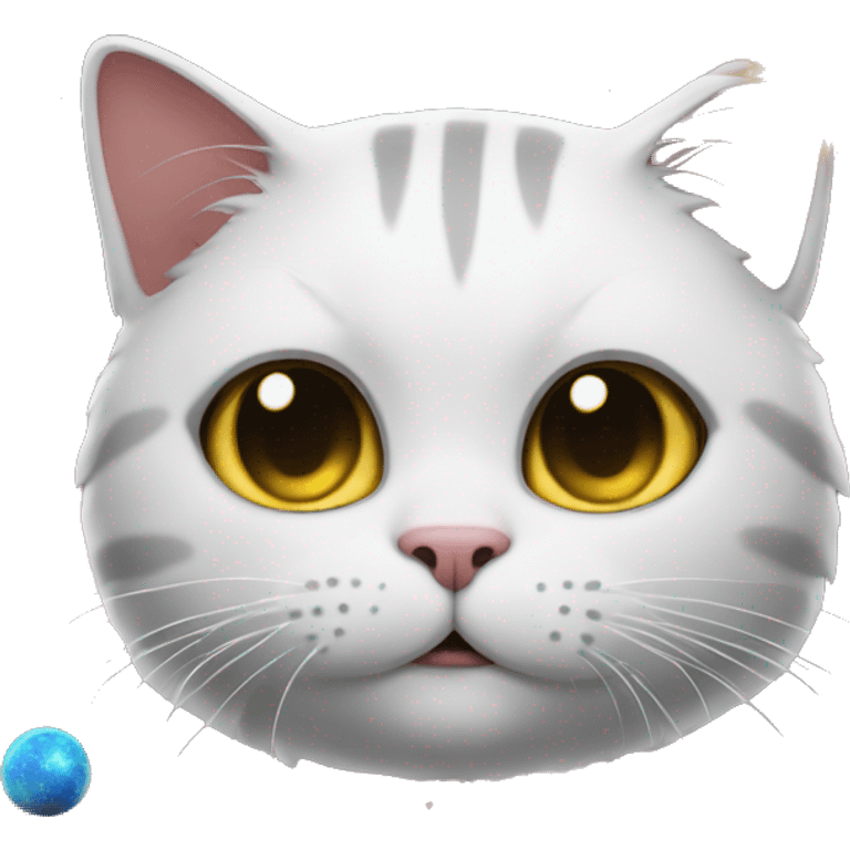 The universe in a cat  emoji