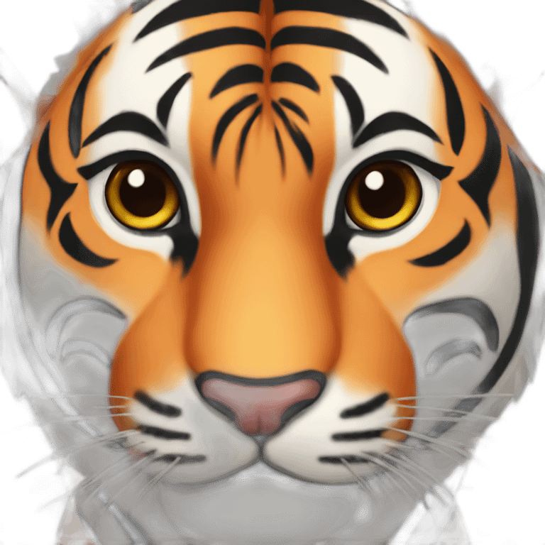 Bengal tiger emoji