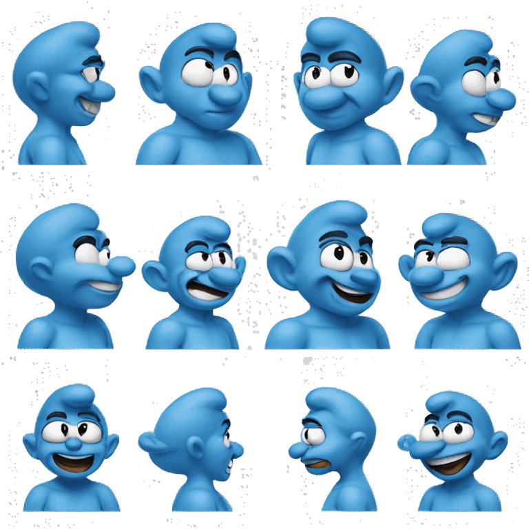 Smurfs emoji