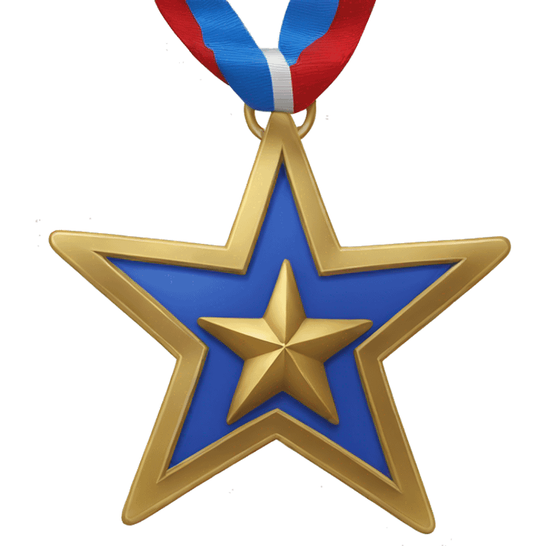 military star medal emoji