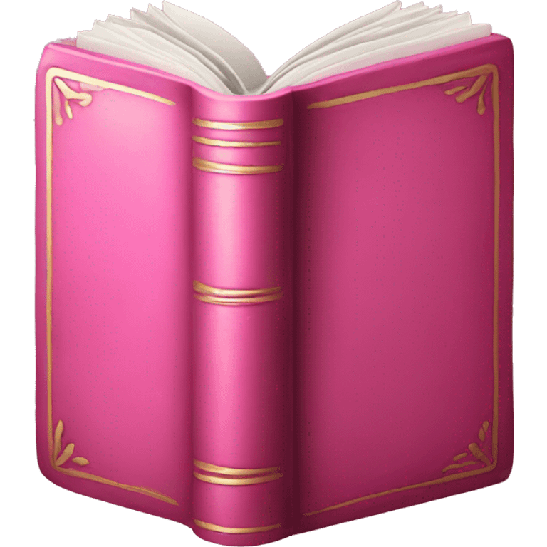 book pink emoji