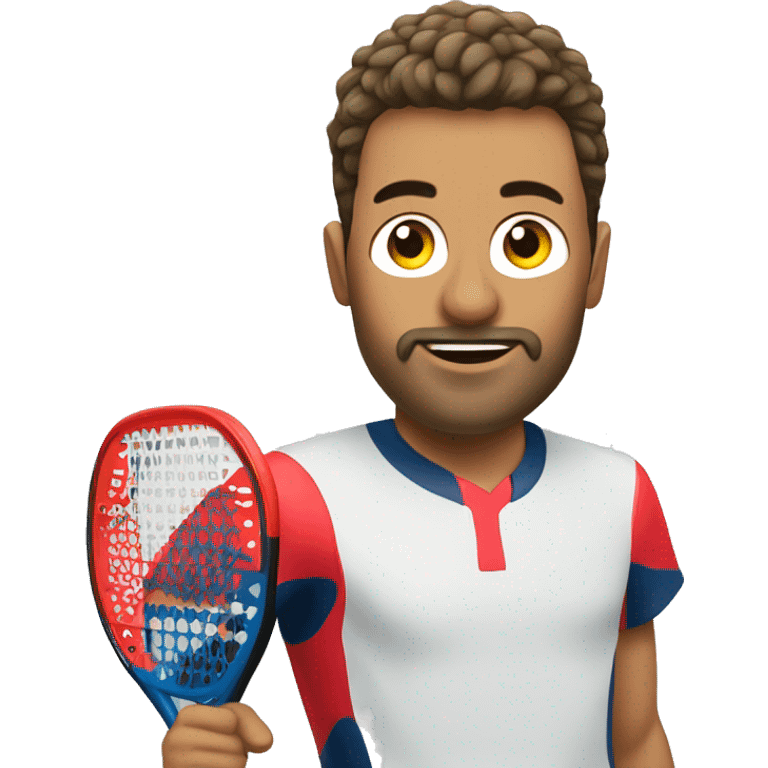 padel calvo sin cabello emoji