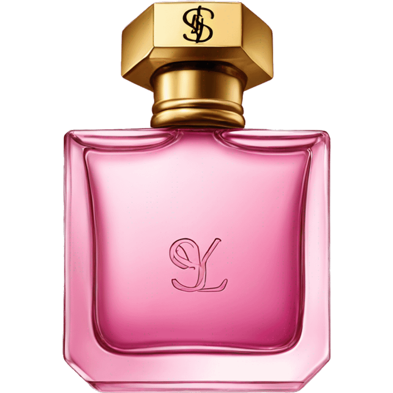 Ysl pink perfume  emoji