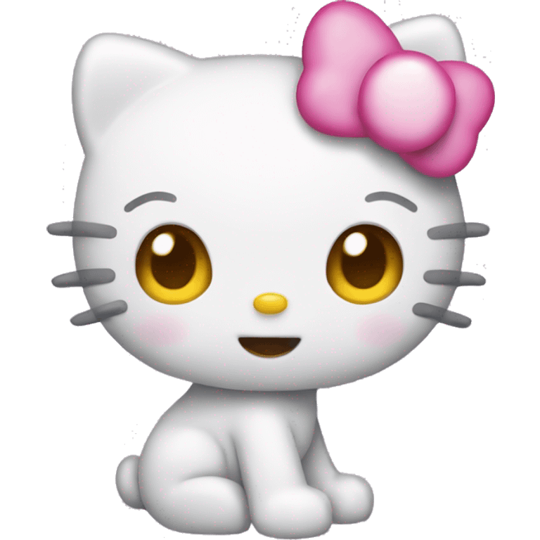 Hello kitty emoji