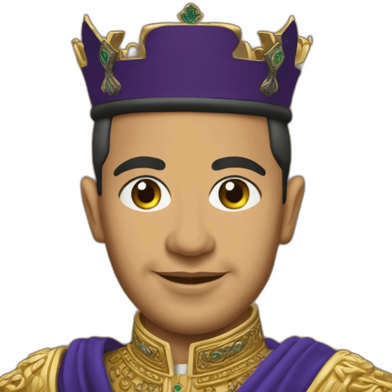 King of Morocco Mohamed VI emoji