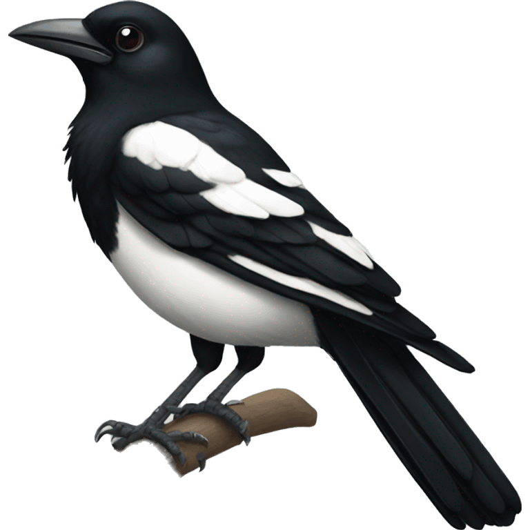 A magpie emoji