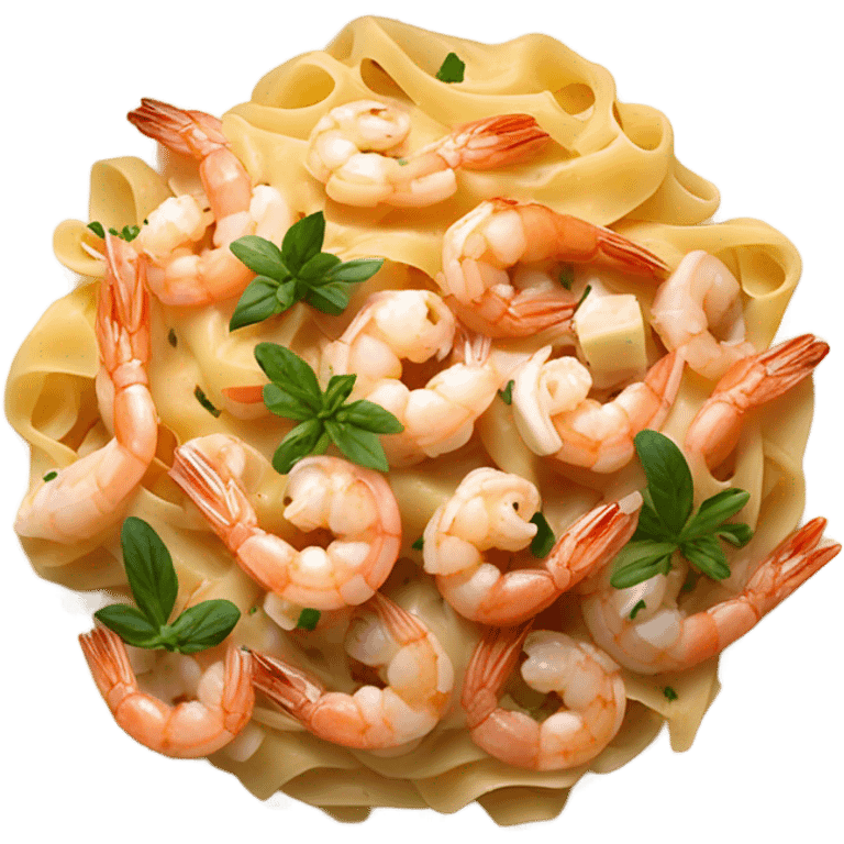 Shrimp Pasta emoji