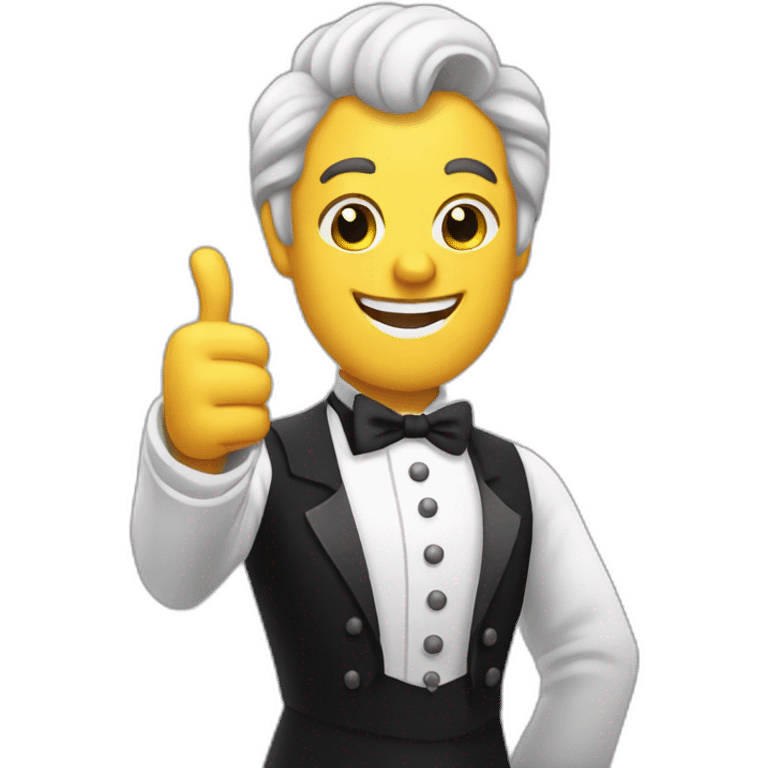 opera singer thumbs up emoji