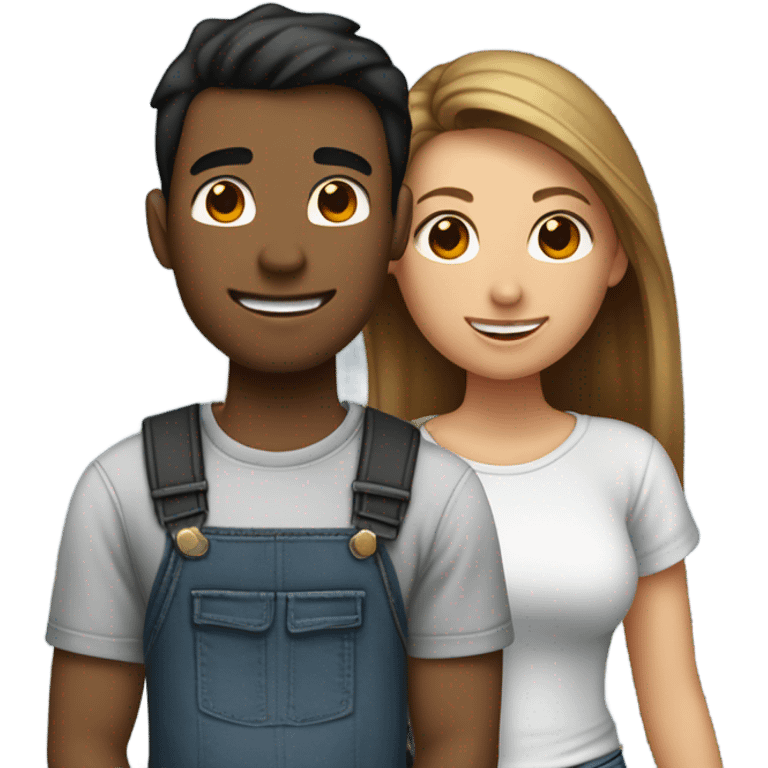 Girlfriend and boyfriend  emoji