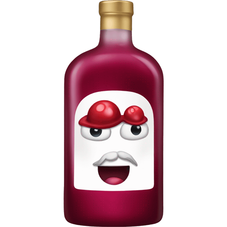 Cranberry vodka  emoji