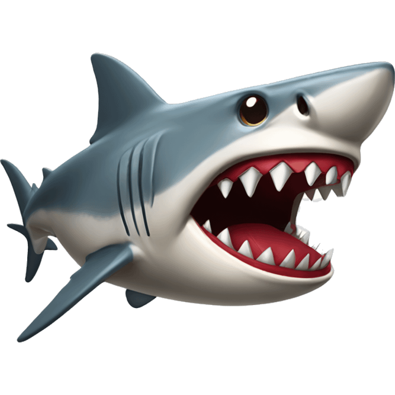 Shark eating 49ers fan emoji