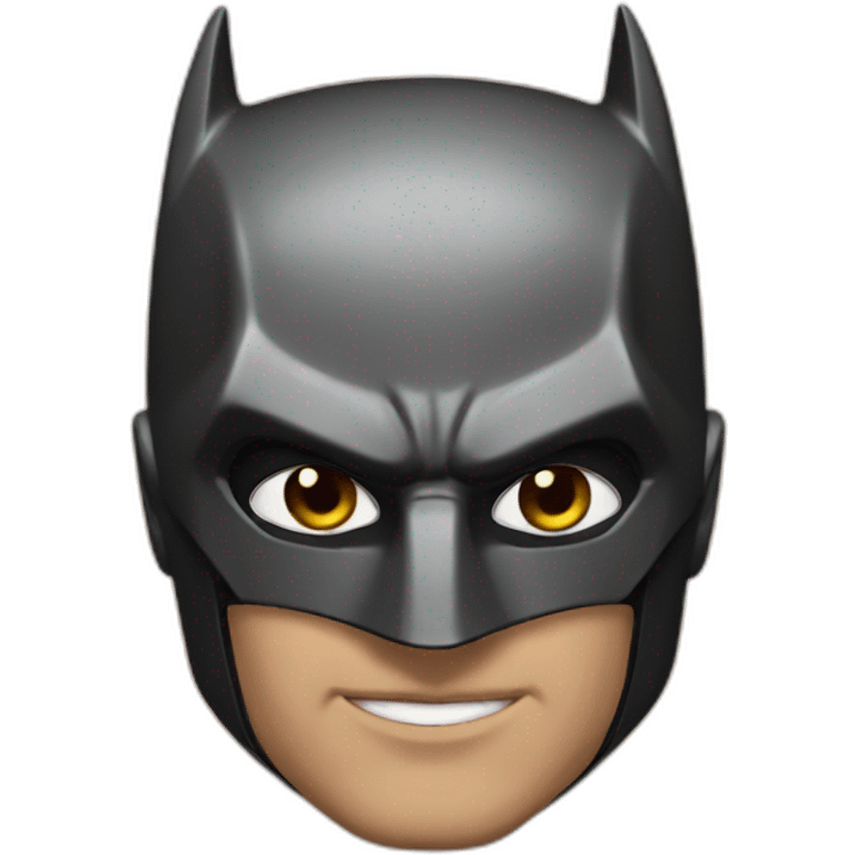 Batman-cool emoji