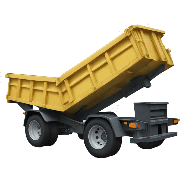 Dump trailer emoji