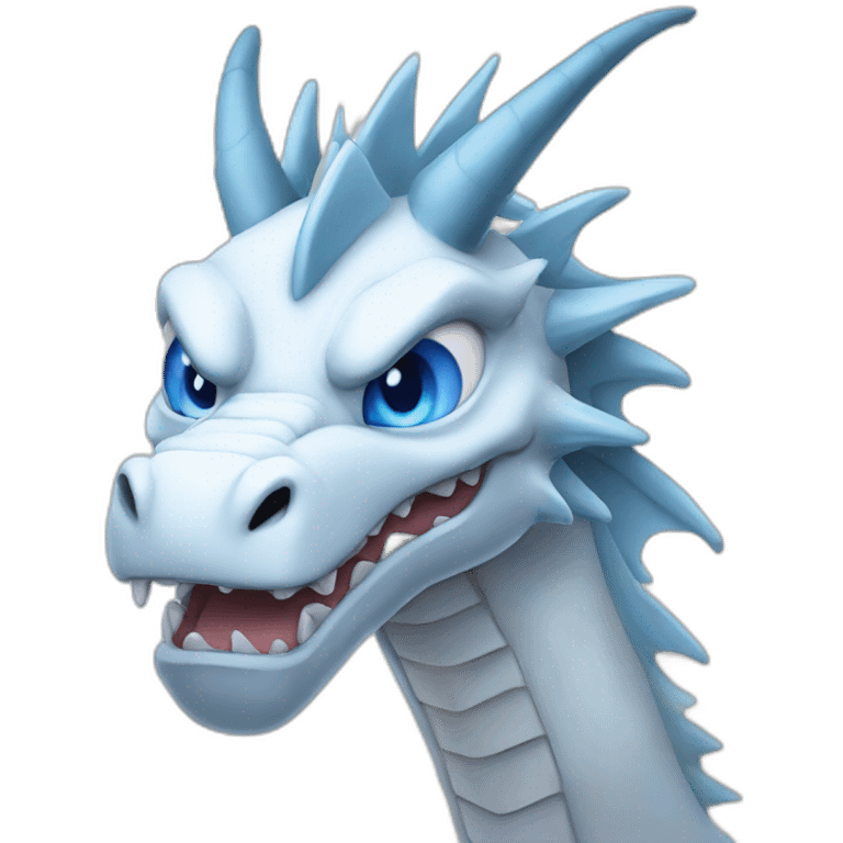 Blue Eyes White Dragon emoji