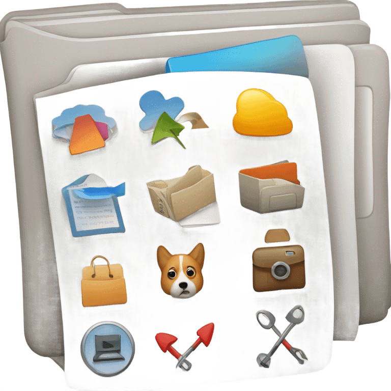 picture folder sort program icon emoji