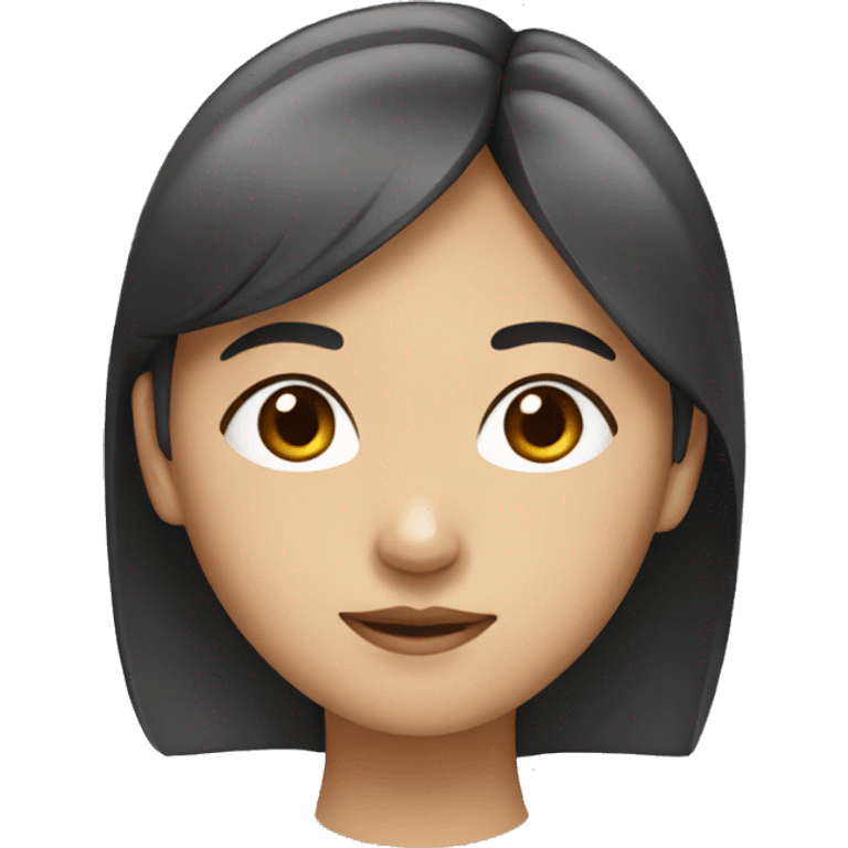 Asian girl emoji