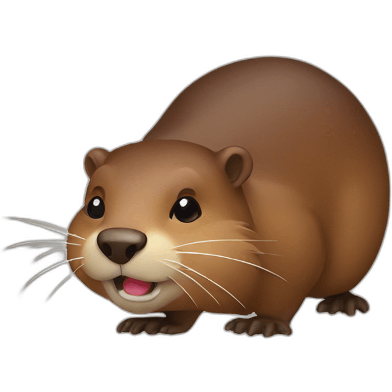 beaver emoji