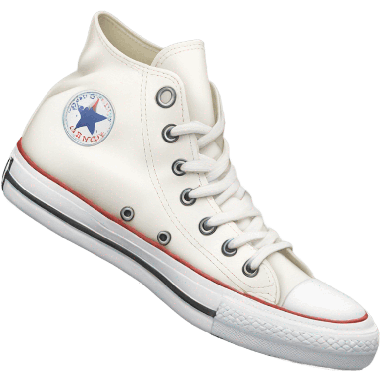 White converse high tops emoji