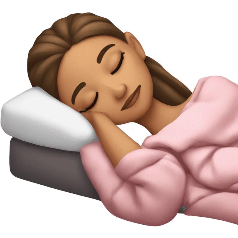 Ariana Grande sleeping emoji