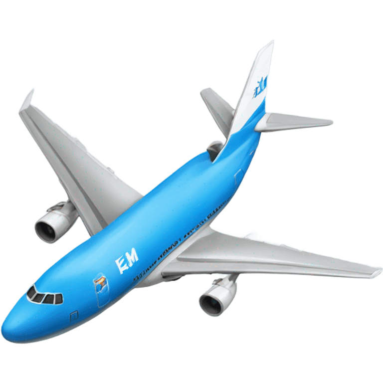 KLM Airplane. The most beautiful one emoji