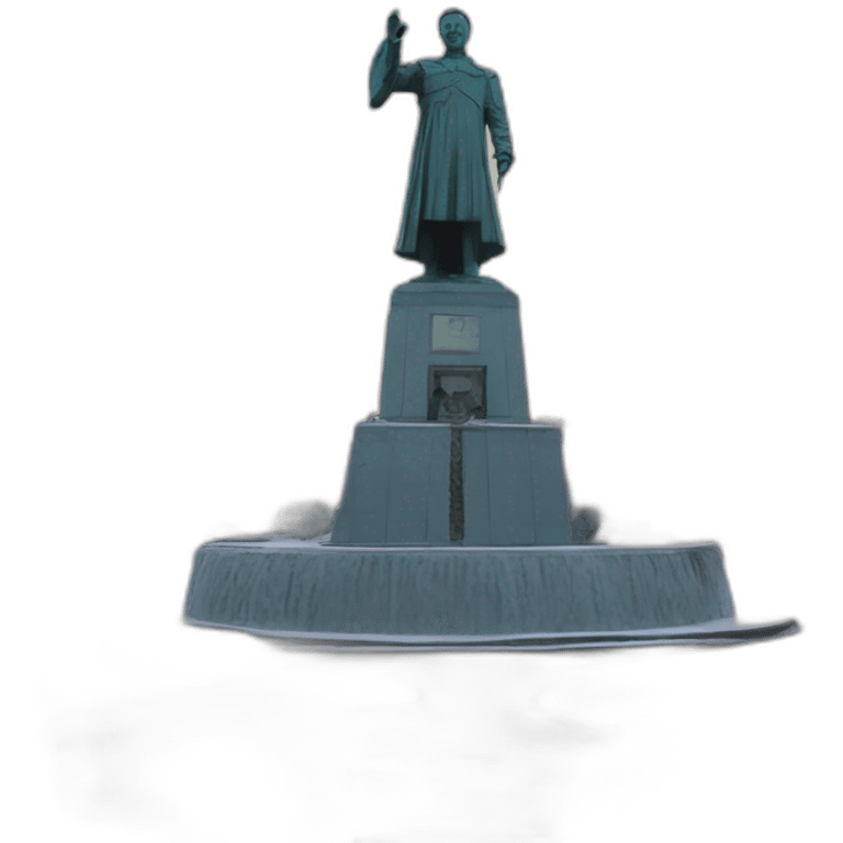 Ufa city with Salivat Yulaev statue emoji