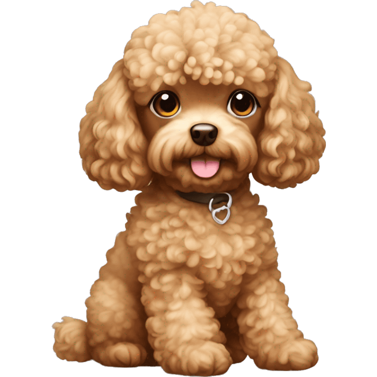 toy poodle  emoji