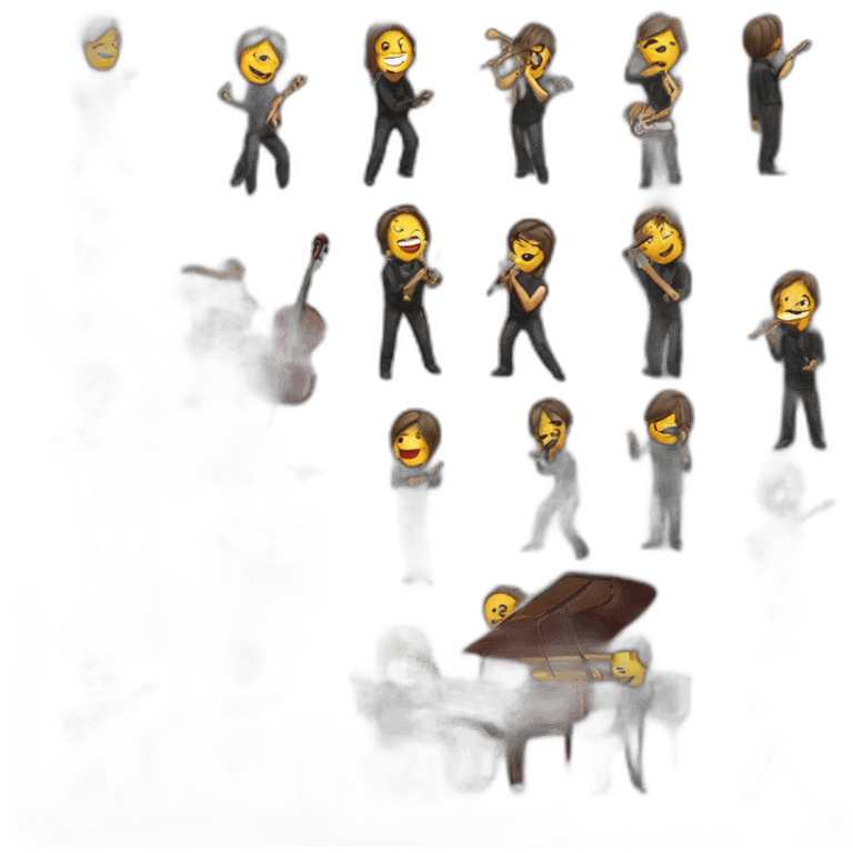 Music concert emoji