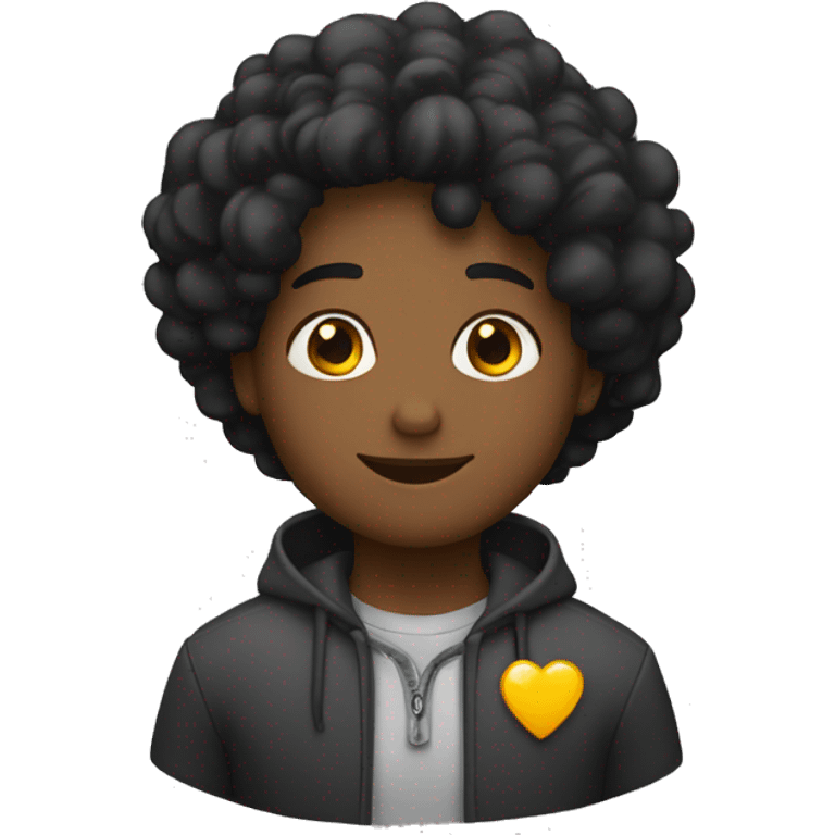 corazón negro con vendaje  emoji