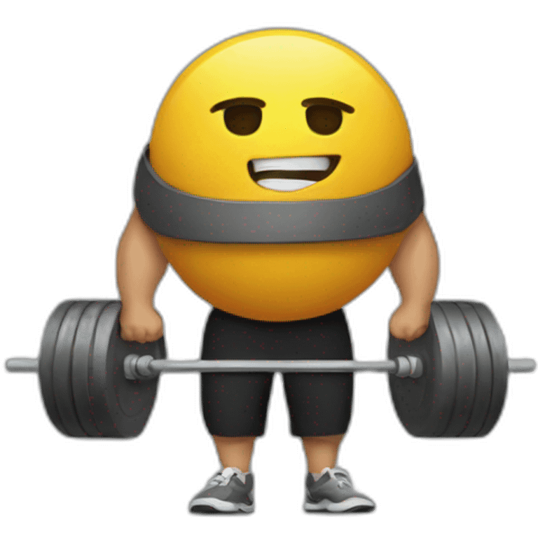 crossfit weight emoji