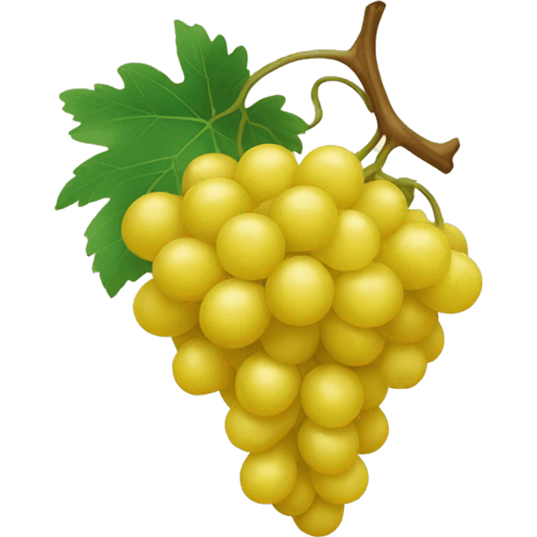 Yellow color Grapes emoji